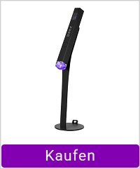 10.Taschenlampe DNKa UV-Lampe für Maniküre schwarz (UVL-3)